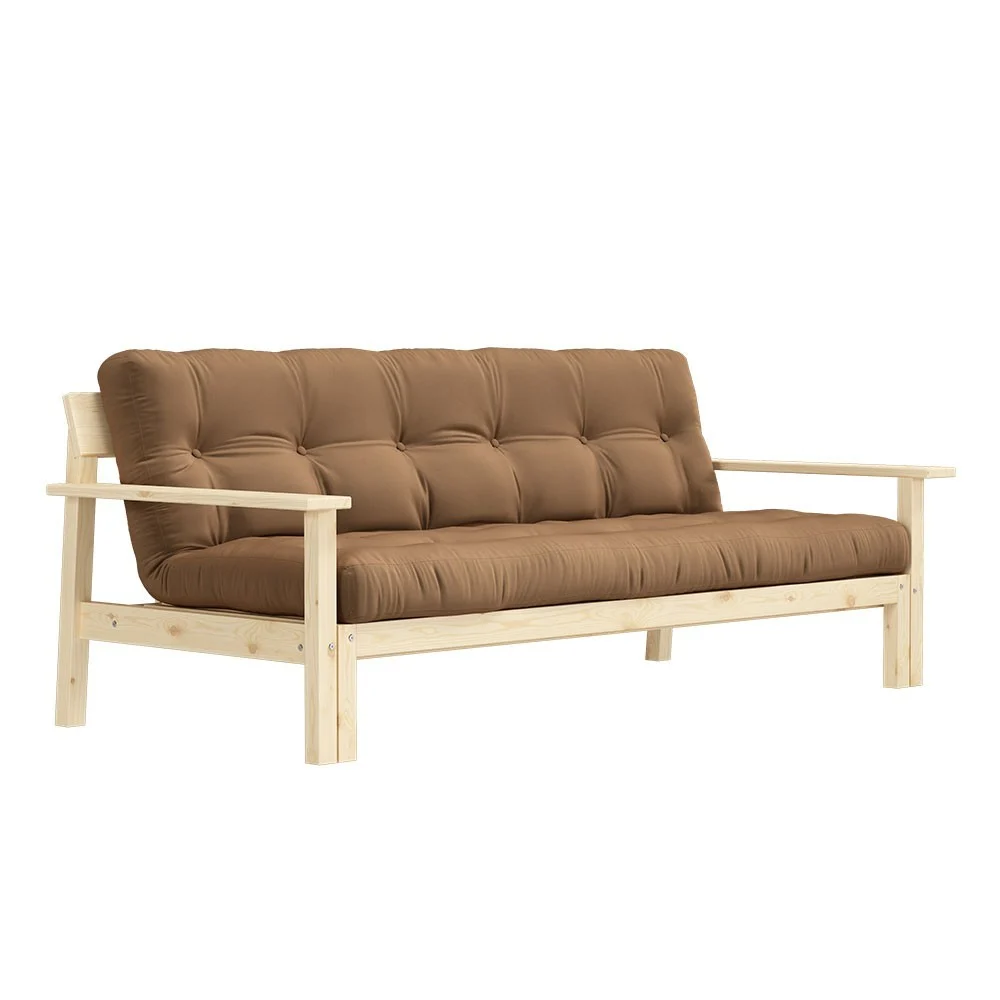 Divano letto a 3 posti Unwind 755 Mocca
