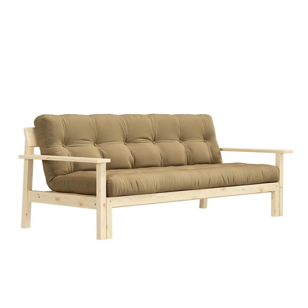 Divano letto a 3 posti Unwind 758 Beige Grano