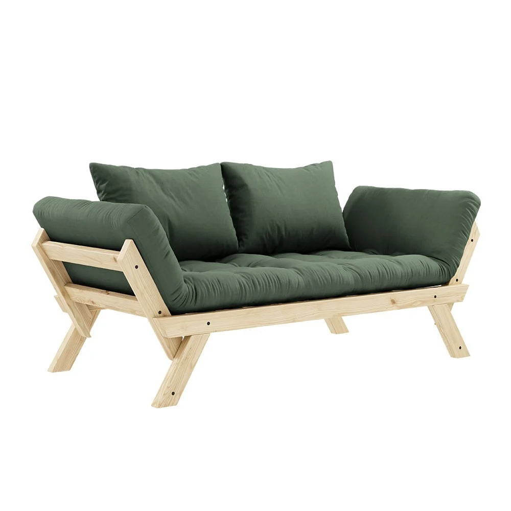Divano letto Bebop 756 Verde oliva