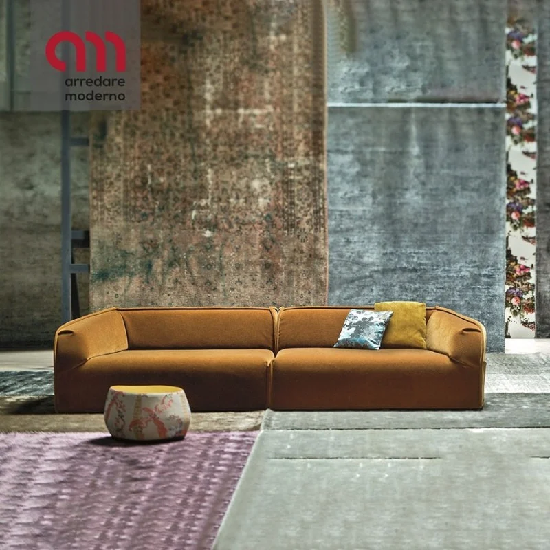 Divano M.a.s.s.a.s. Moroso 2 e 3 posti lineare