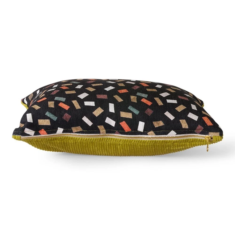 Doris for HKliving cuscino con stampa fiocco di neve