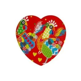 LOVE HEARTS SOTTOBICCHIERE 10 CM CHICKEN DANCE