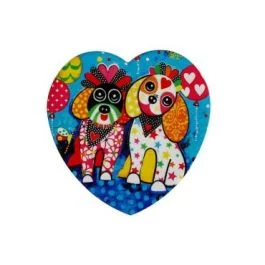LOVE HEARTS SOTTOBICCHIERE 10 CM OODLES OF LOVE