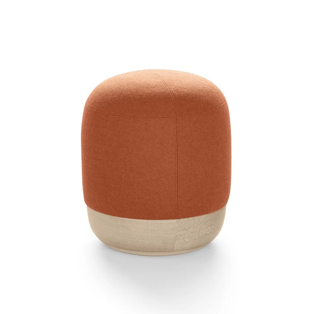 Egon pouf terracotta S