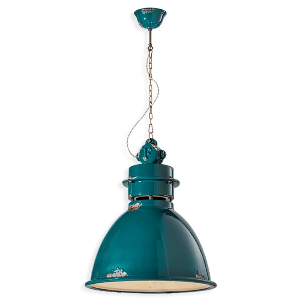 Ferroluce lampada a sospensione Industrial  C1750 adatta per ambienti vintage e moderni