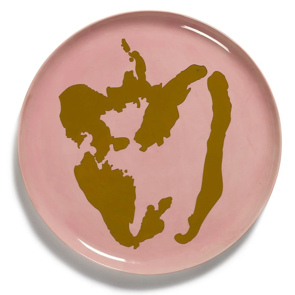 Festa Ottolenghi piatto da portata oro rosa pepe