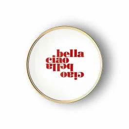 LA TAVOLA SCOMPOSTA PIATTINO CIAO BELLA 17 CM