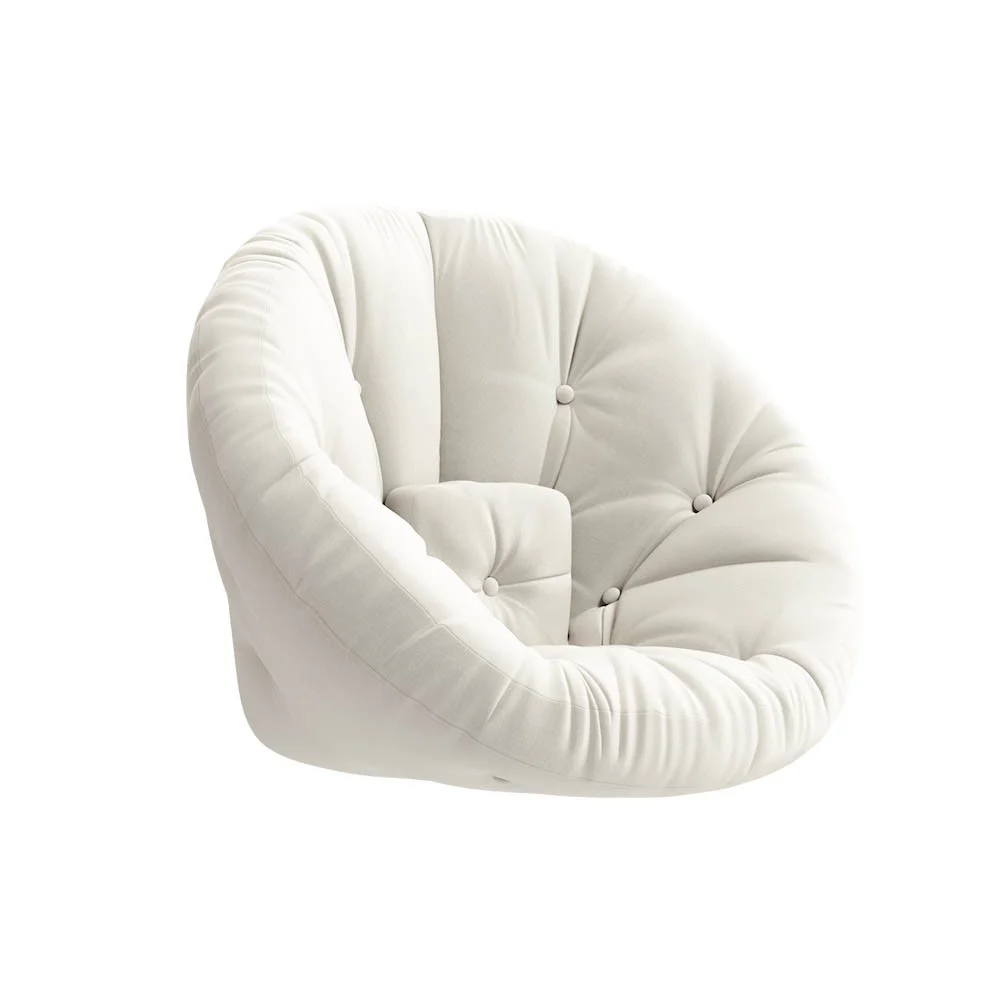 Futon poltrona letto Nido di Karup design con doppia funzione di poltrona o letto