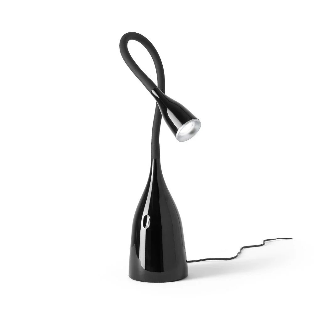 Gea Luce Nekkar lampada da tavolo in silicone flessibile, a Led con dimmer touch control