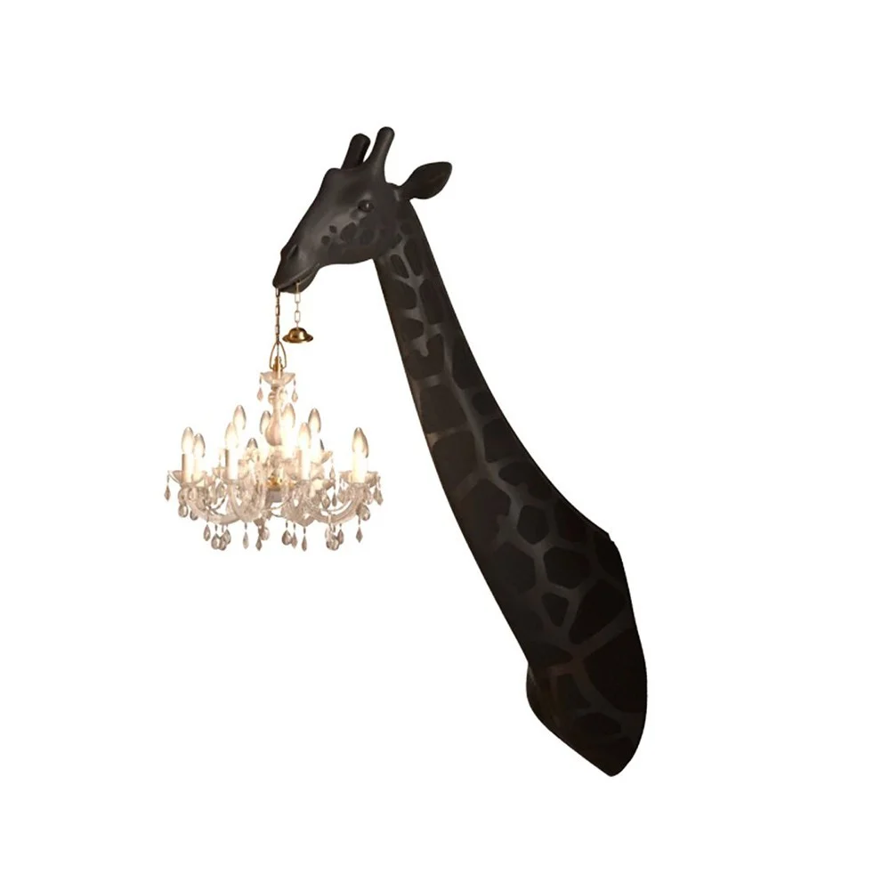 Giraffe in Love Wall Lamp