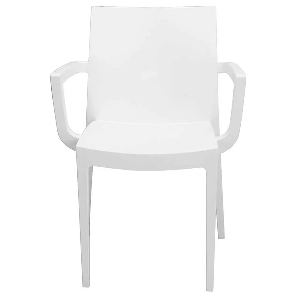 Grandsoleil Venice sediasedia con braccioli con braccioli in polipropilene disponibile in varie finiture impilabile