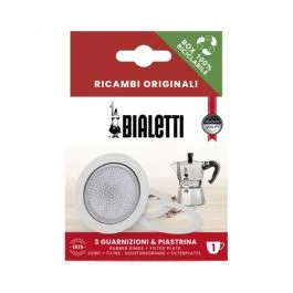 RICAMBI MOKA SET GUARNIZIONI E FILTRO 1TZ