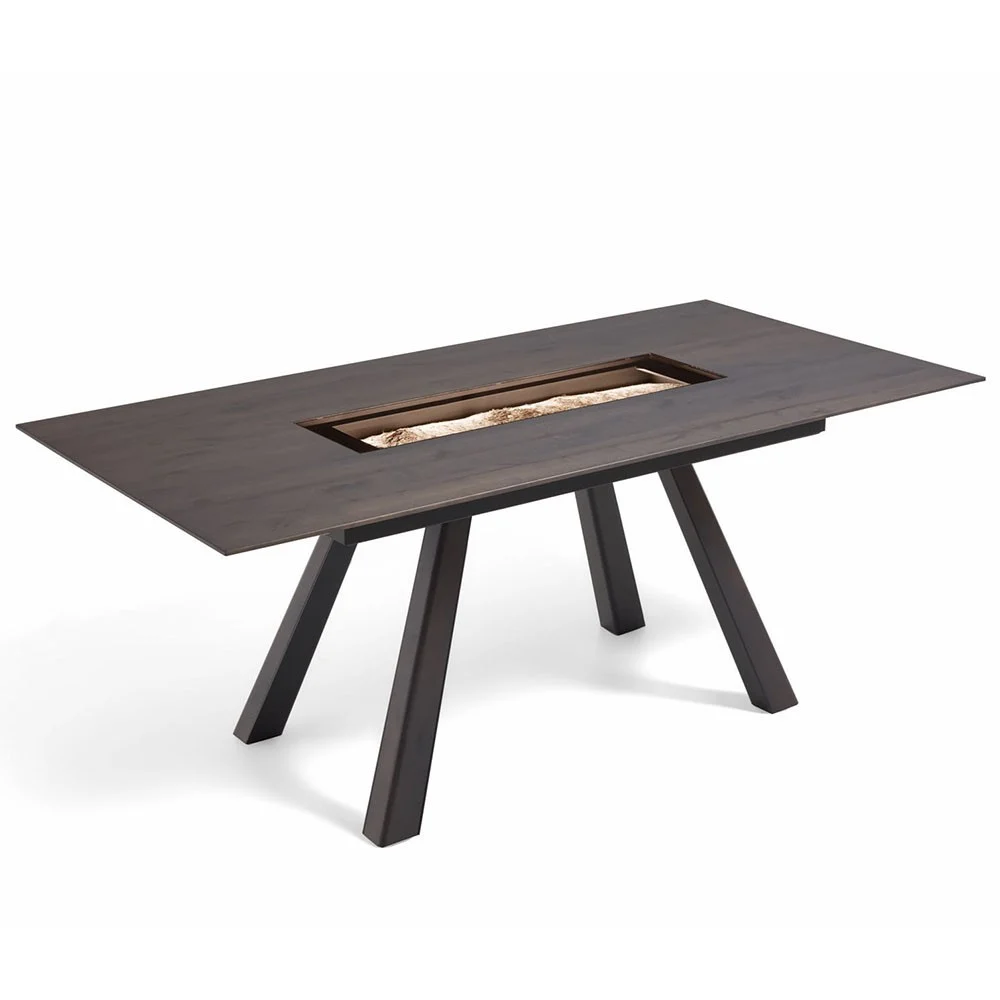 Hartmann tavolo fisso collezione Alva in legno di betulla