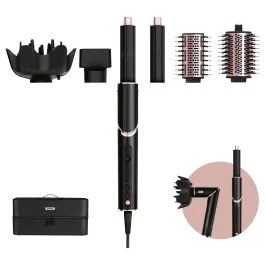 STYLER E ASCIUGACAPELLI SHARK FLEXSTYLE COMPLETE SET NERO E ROSE GOLD