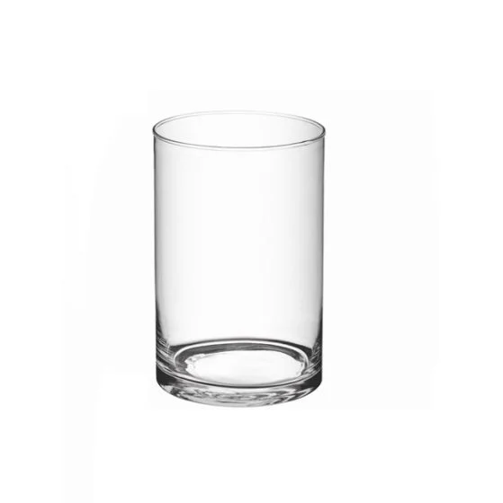 Ale Import Vaso Cilindro Trasparente H 15 Cm D 12 cm