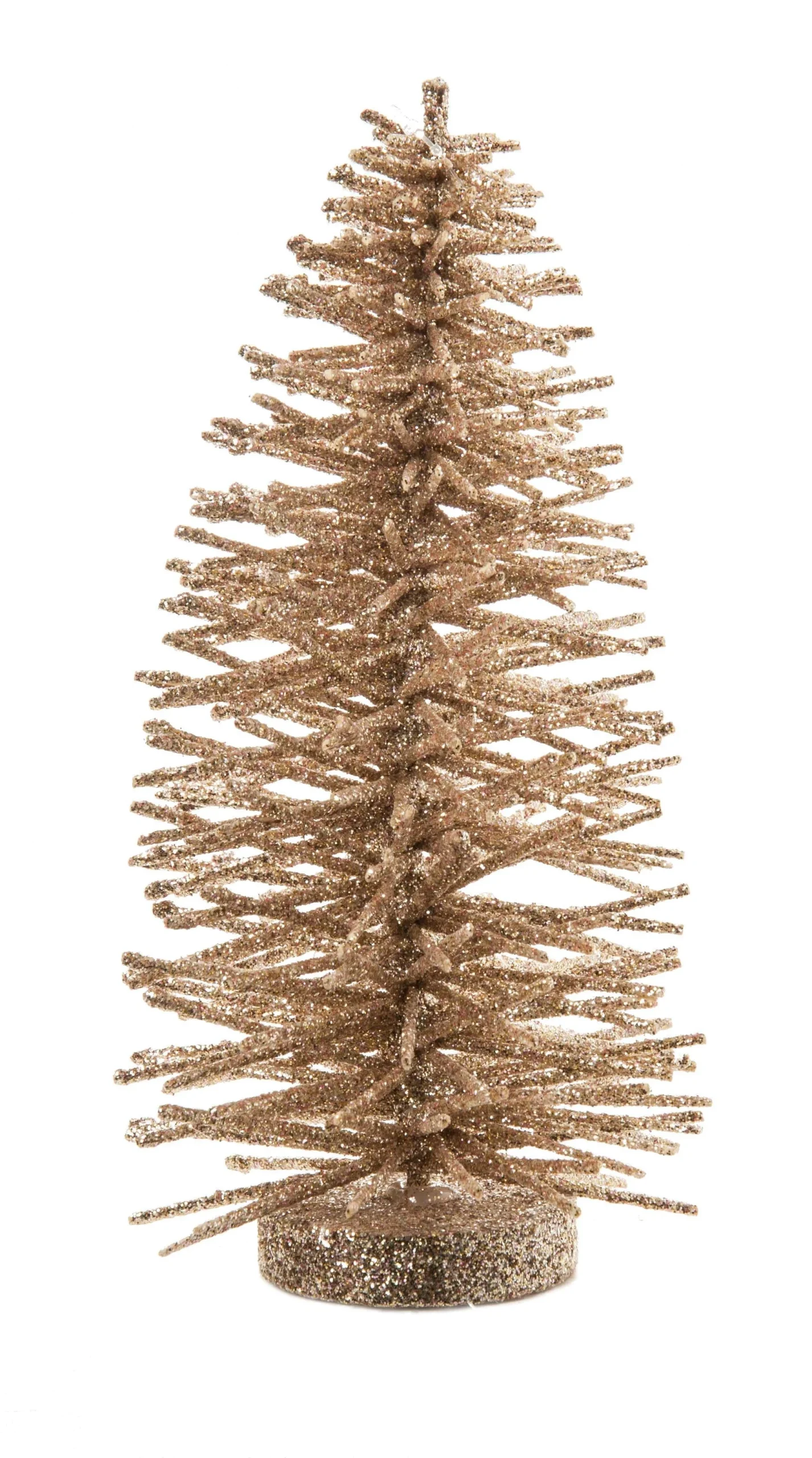 ARPIMEX Alberello Natale Glitterato 23 x 12 Cm Cm Pvc Champagne