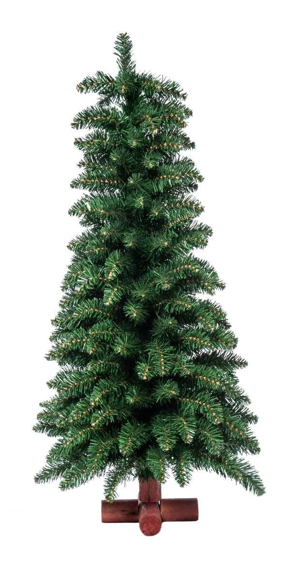 ARPIMEX Albero di Natale Sherwood H 75 Cm Base Legno