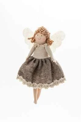 ARPIMEX Angioletto Natale Stoffa 16 Cm Beige