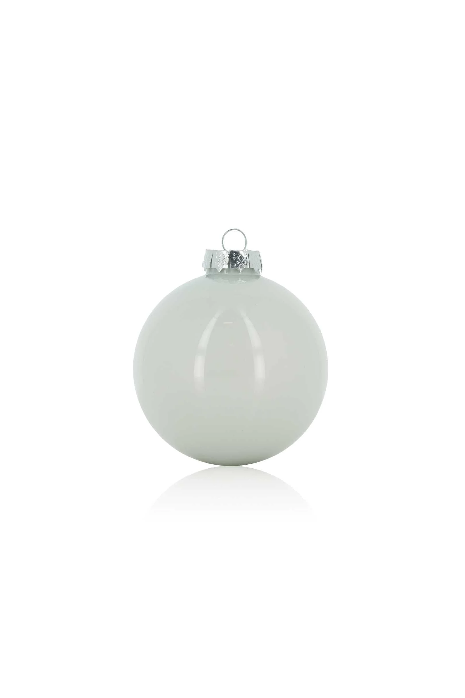 ARPIMEX Box 12 Sfere Natale Vetro D 100 Mm Bianche