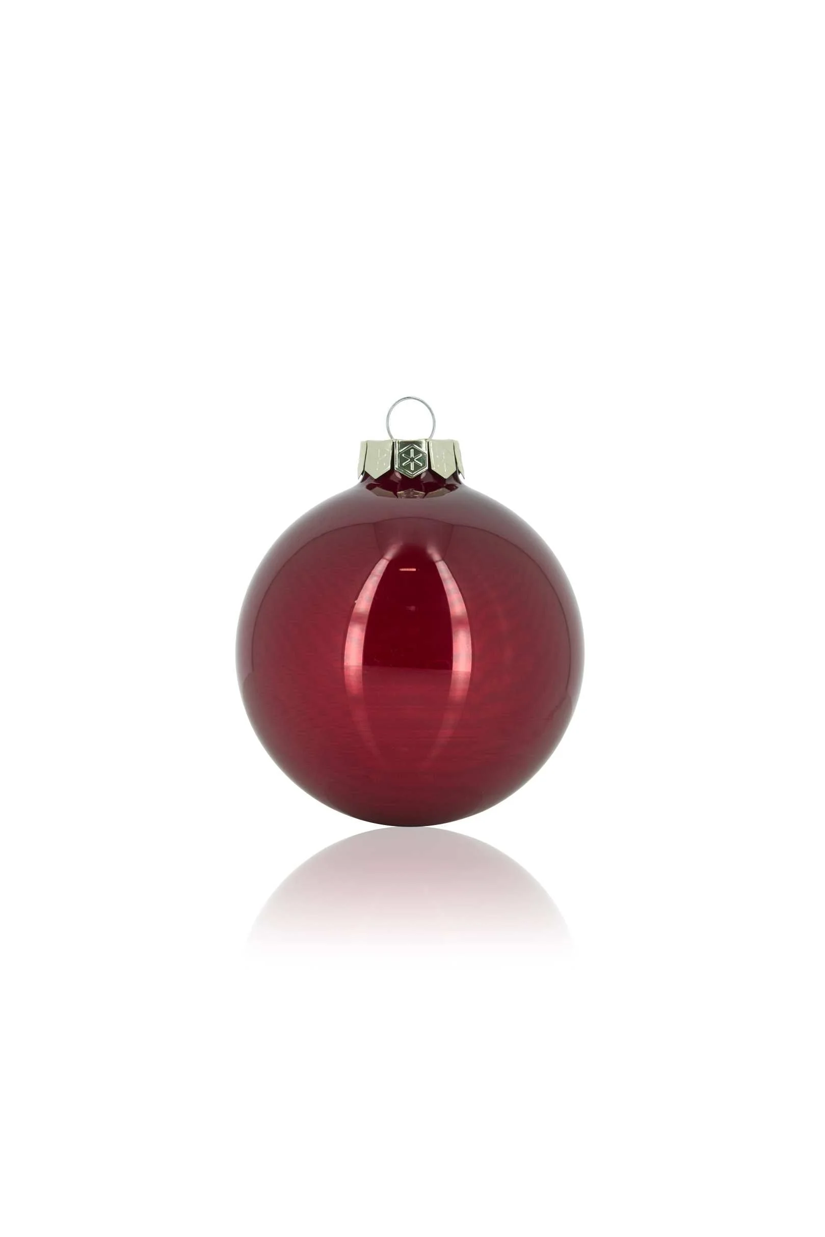 ARPIMEX Box 12 Sfere Natale Vetro D 100 Mm Wine