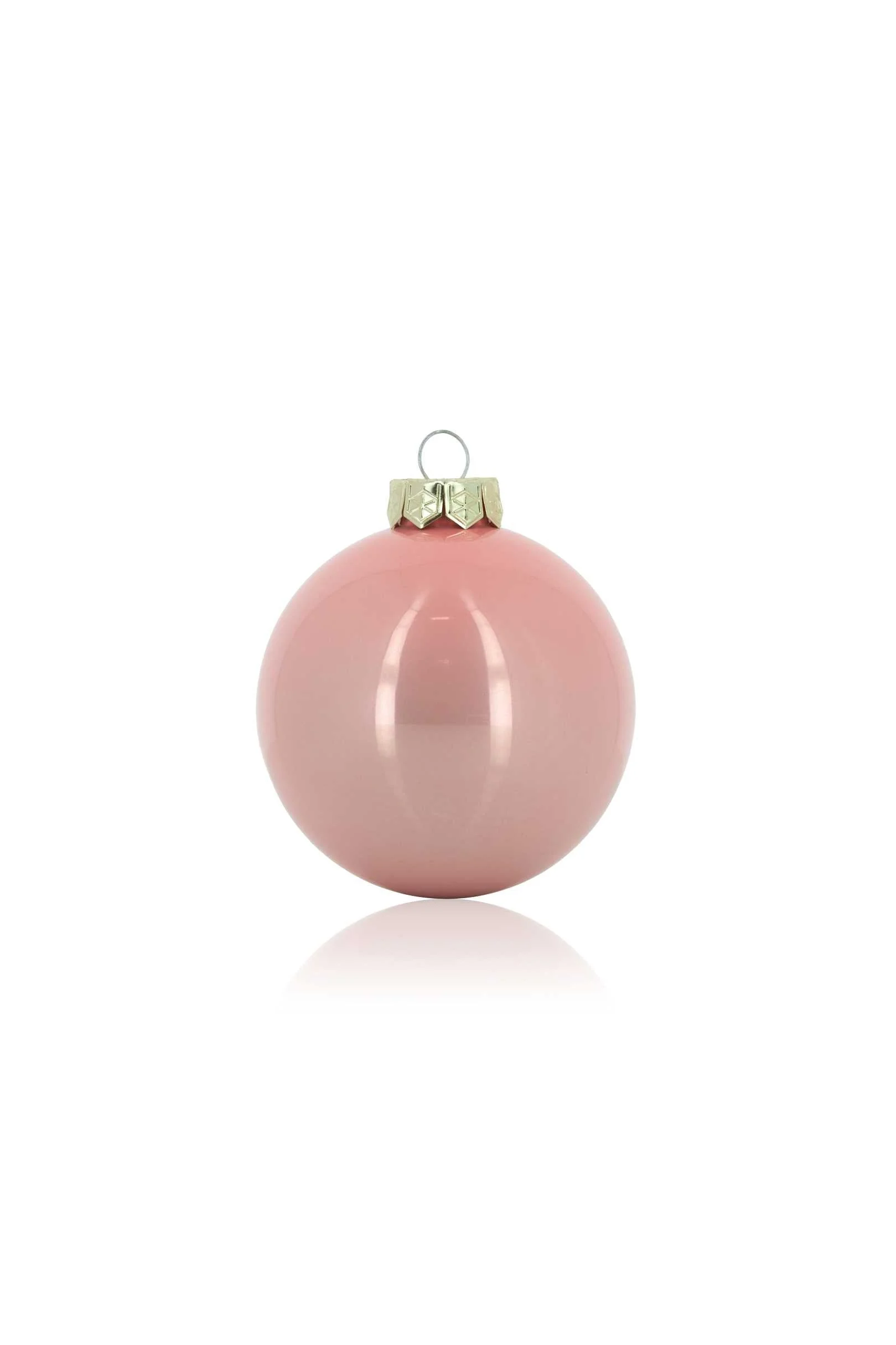 ARPIMEX Box 16 Sfere Natale Vetro D 80 Mm Albicocca