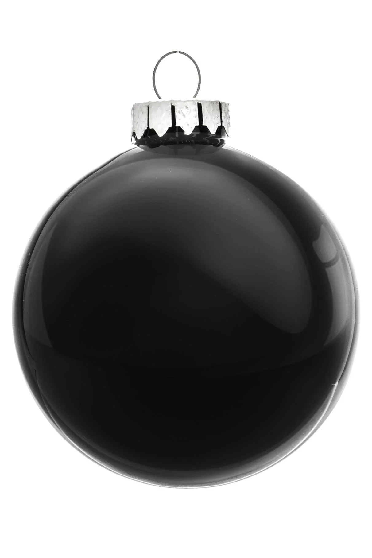 ARPIMEX Box 16 Sfere Natale Vetro D 80 Mm Blu Nero