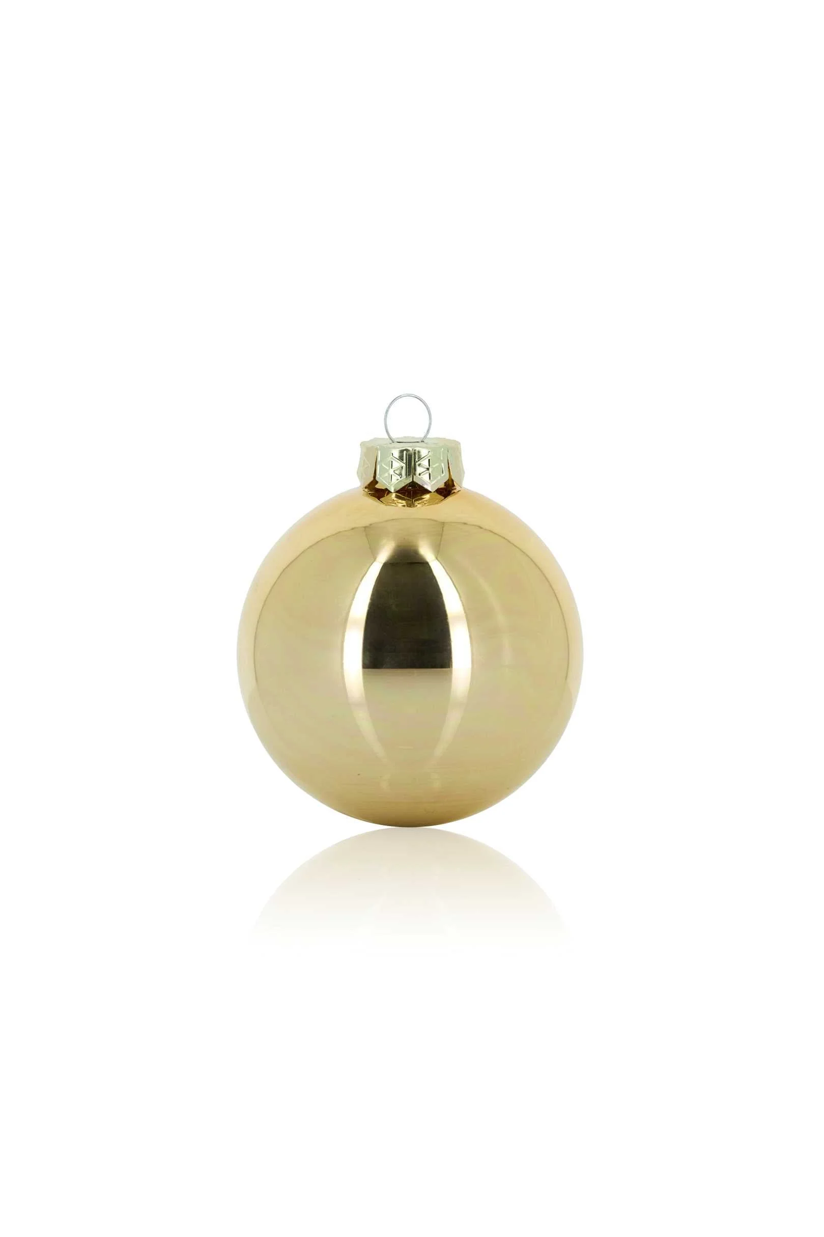 ARPIMEX Box 16 Sfere Natale Vetro D 80 Mm Oro