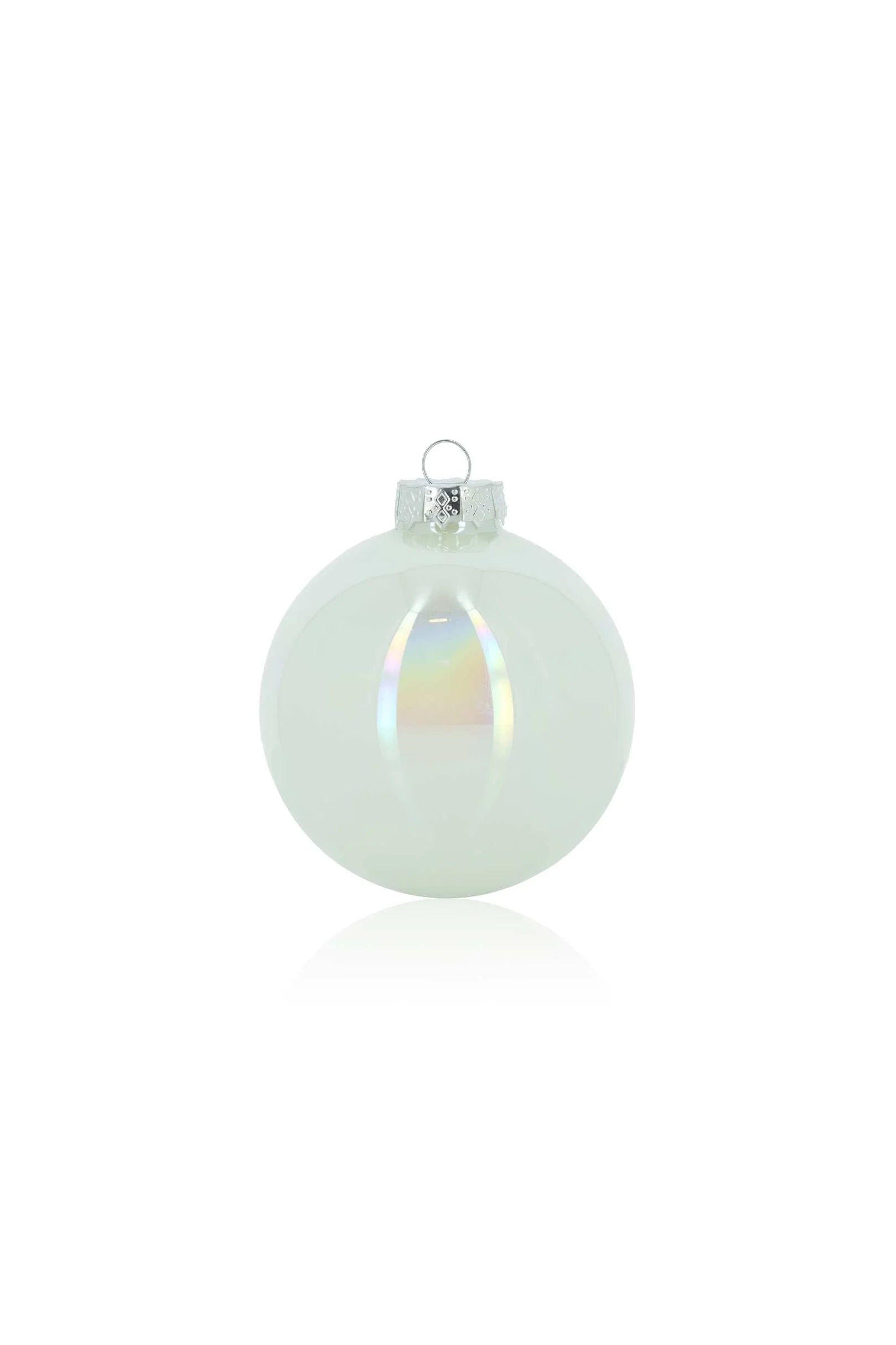 ARPIMEX Box 36 Sfere Natale Vetro D 40 Mm Iridescente