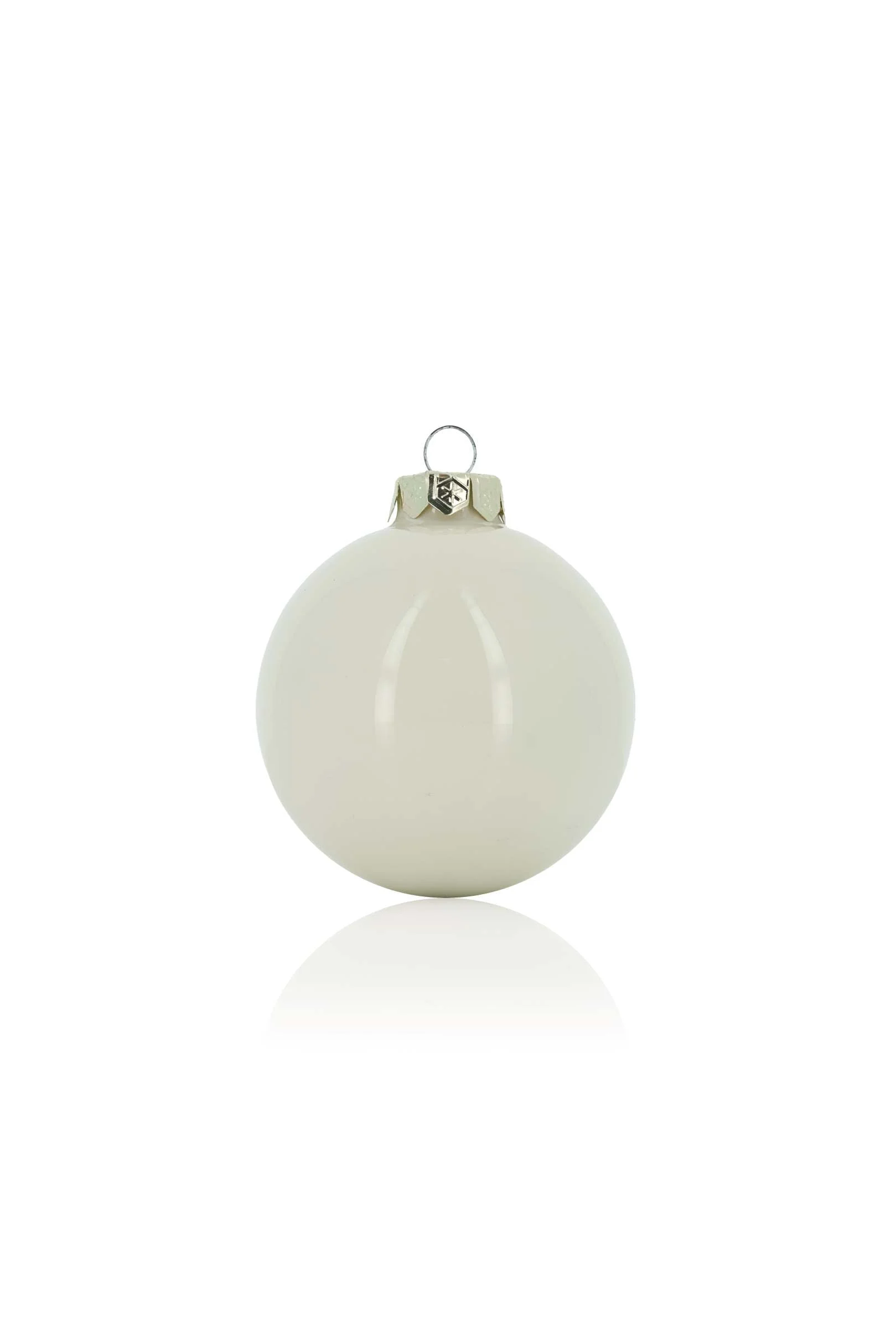 ARPIMEX Box 36 Sfere Natale Vetro D 60 Mm Latte