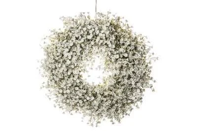 ARPIMEX Coroncina Natale Innevata D 30 Cm Verde Bianco
