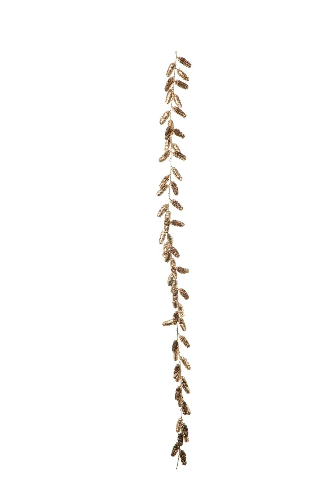 ARPIMEX Festone Natale Pignette H 120 Cm Oro