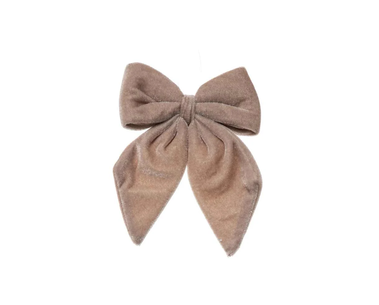 ARPIMEX Fiocco Natale Velluto 13 x 15 Cm Beige