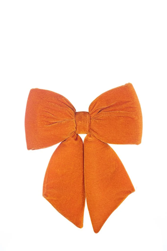 ARPIMEX Fiocco Natale Velluto 30 Cm Orange