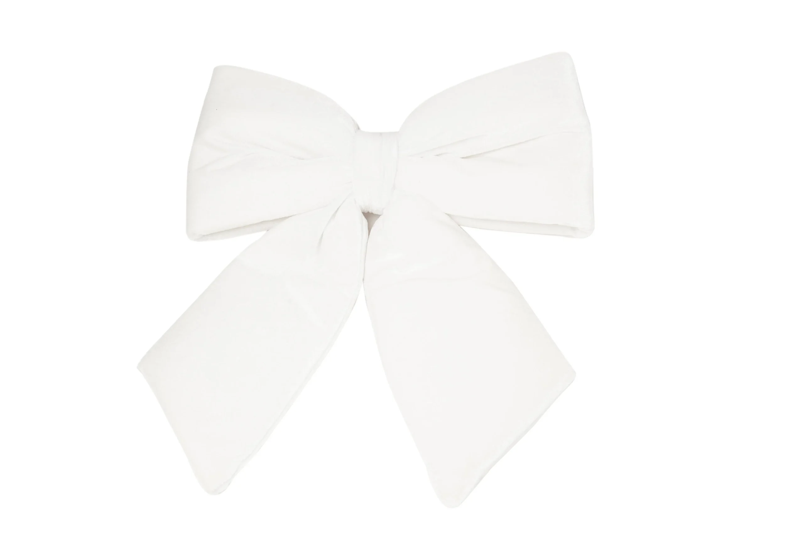 ARPIMEX Fiocco Natale Velluto 40 Cm Bianco