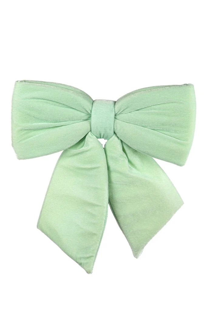ARPIMEX Fiocco Natale Velluto 40 Cm Menta