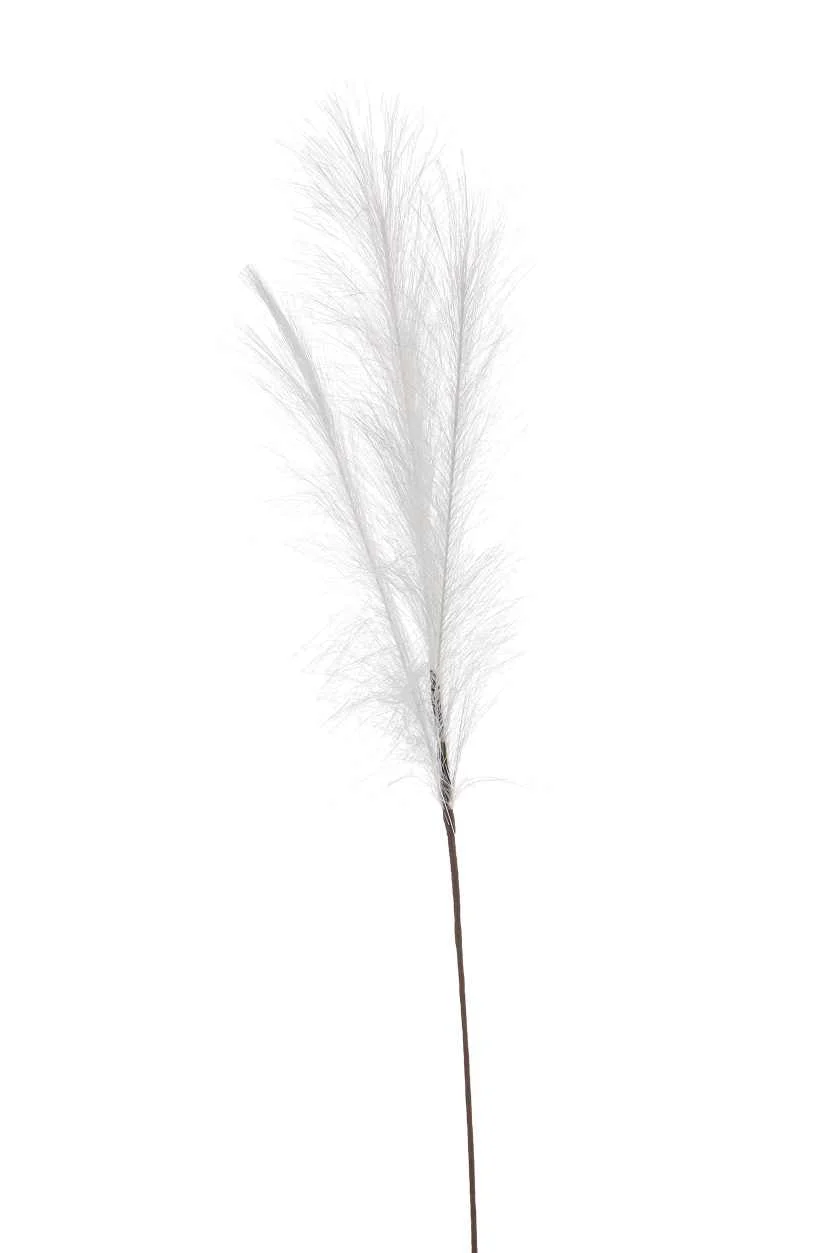 ARPIMEX Foglia Felce x 3 Glitter H 91 Cm Bianco