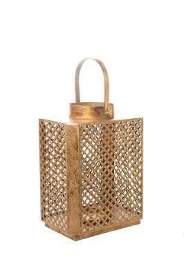 ARPIMEX Laterna Metallo 25 x 18 x 33,5 Cm Gold