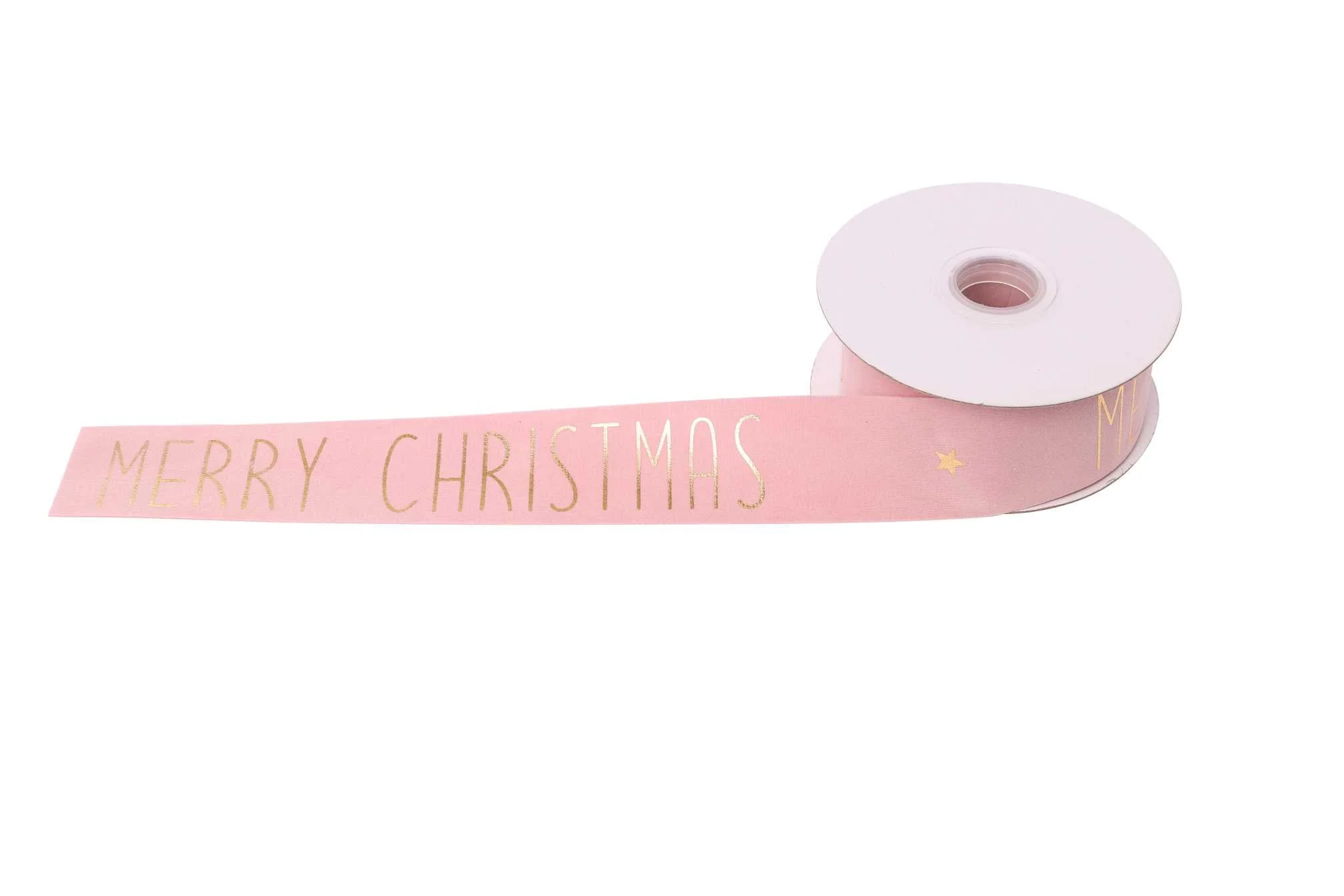 ARPIMEX Nastro Natale Merry Christmas 15 Mm 10 Mt Rosa