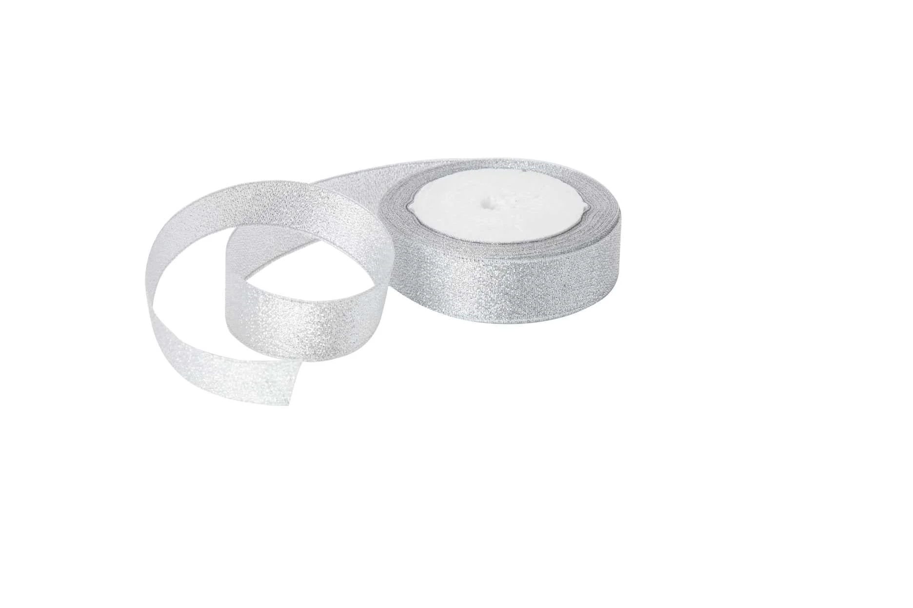 ARPIMEX Nastro Natale Sparkles H 25 Mm L 11 Mt Silver