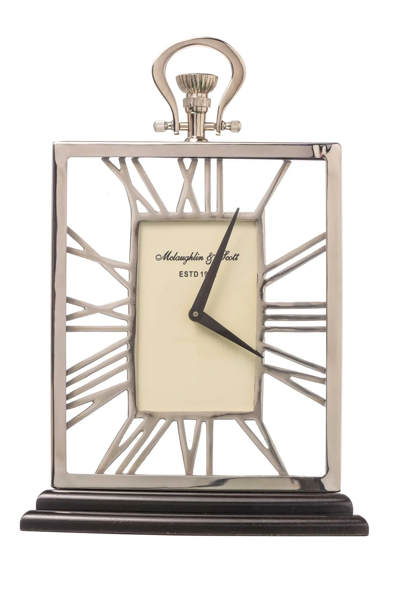 ARPIMEX Orologio Metallico da Tavolo 10 x 30 x 44 Cm