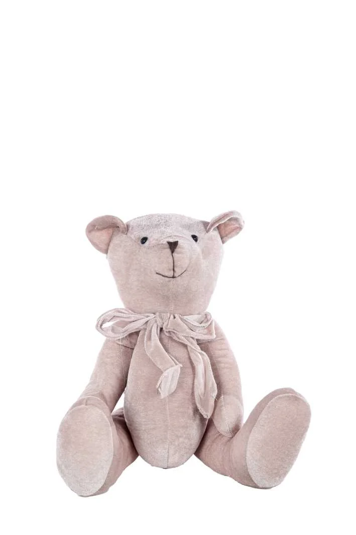 ARPIMEX Orsetto Natale Velluto 50 Cm Beige