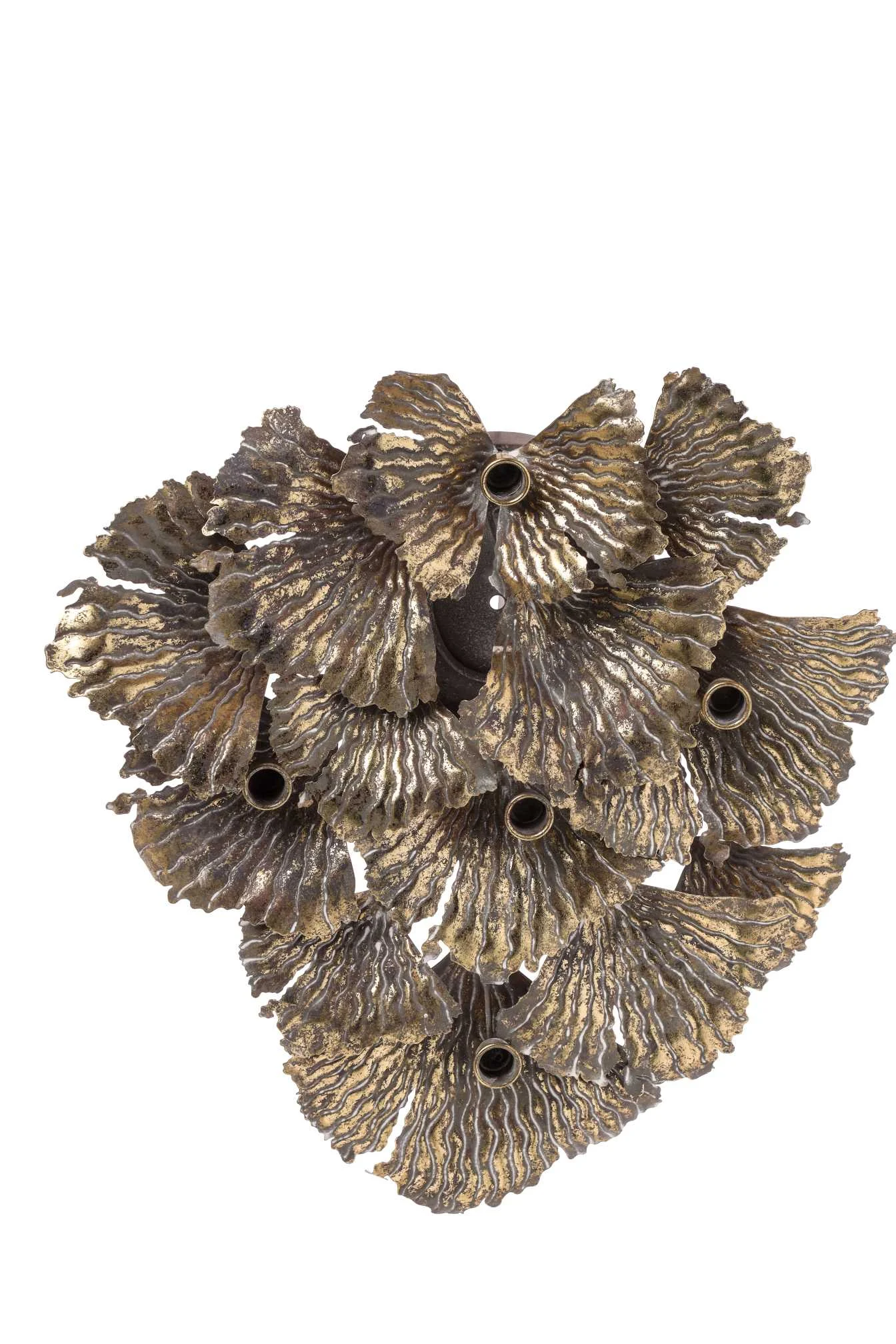 ARPIMEX Portacandela Metallo 57 x 53 x 14 Cm Silver