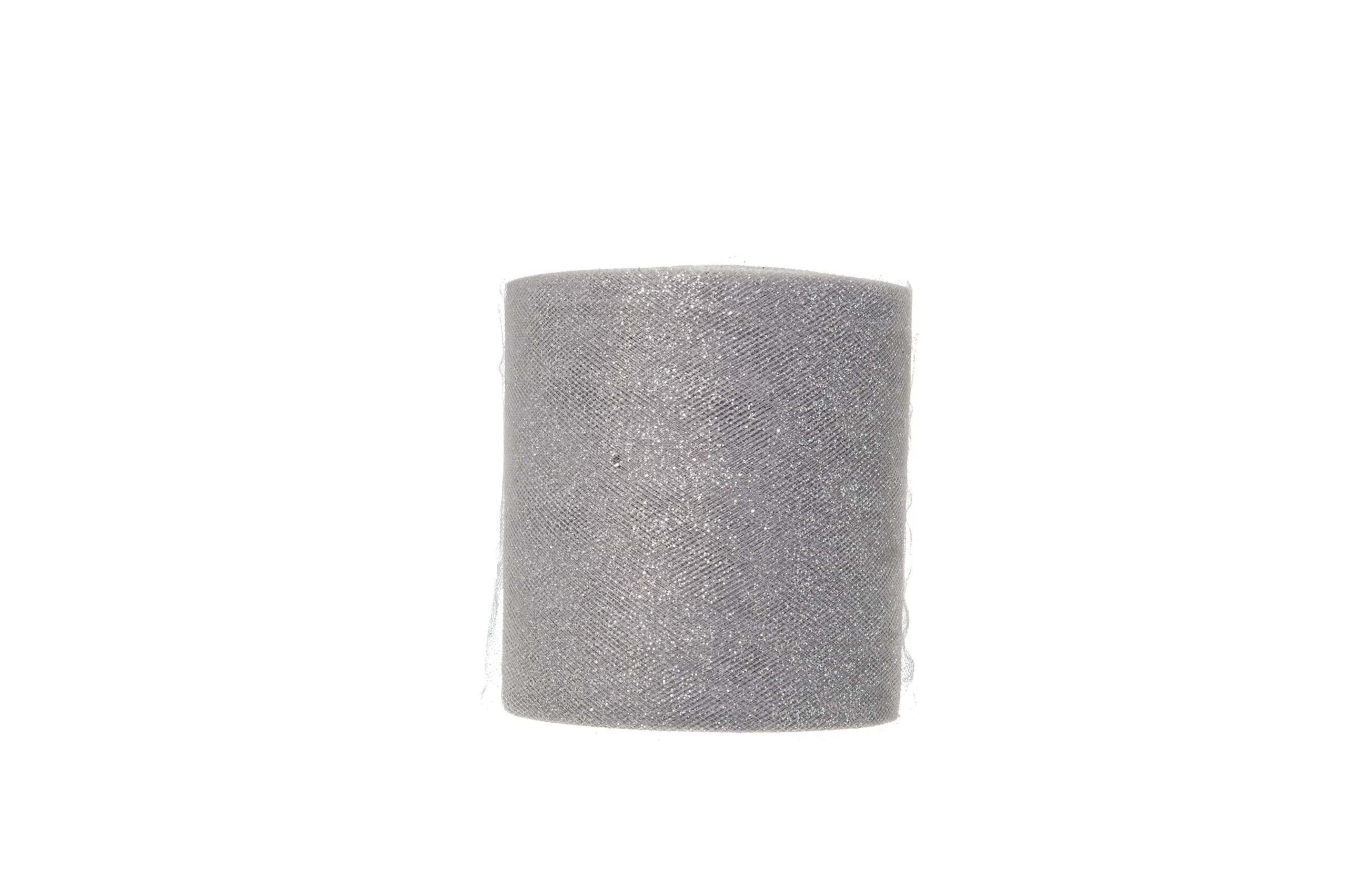 ARPIMEX Tulle Sparkling Natale H 12,5 Cm L 100 Mt Argento
