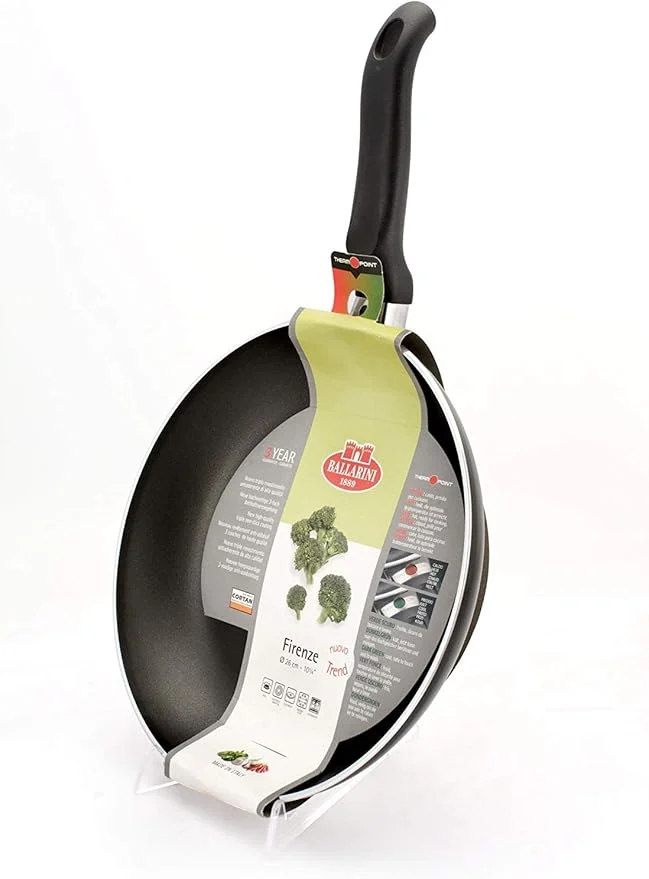 BALLARINI Firenze Padella D 24 Cm Ghisa 1 Manico  Nero