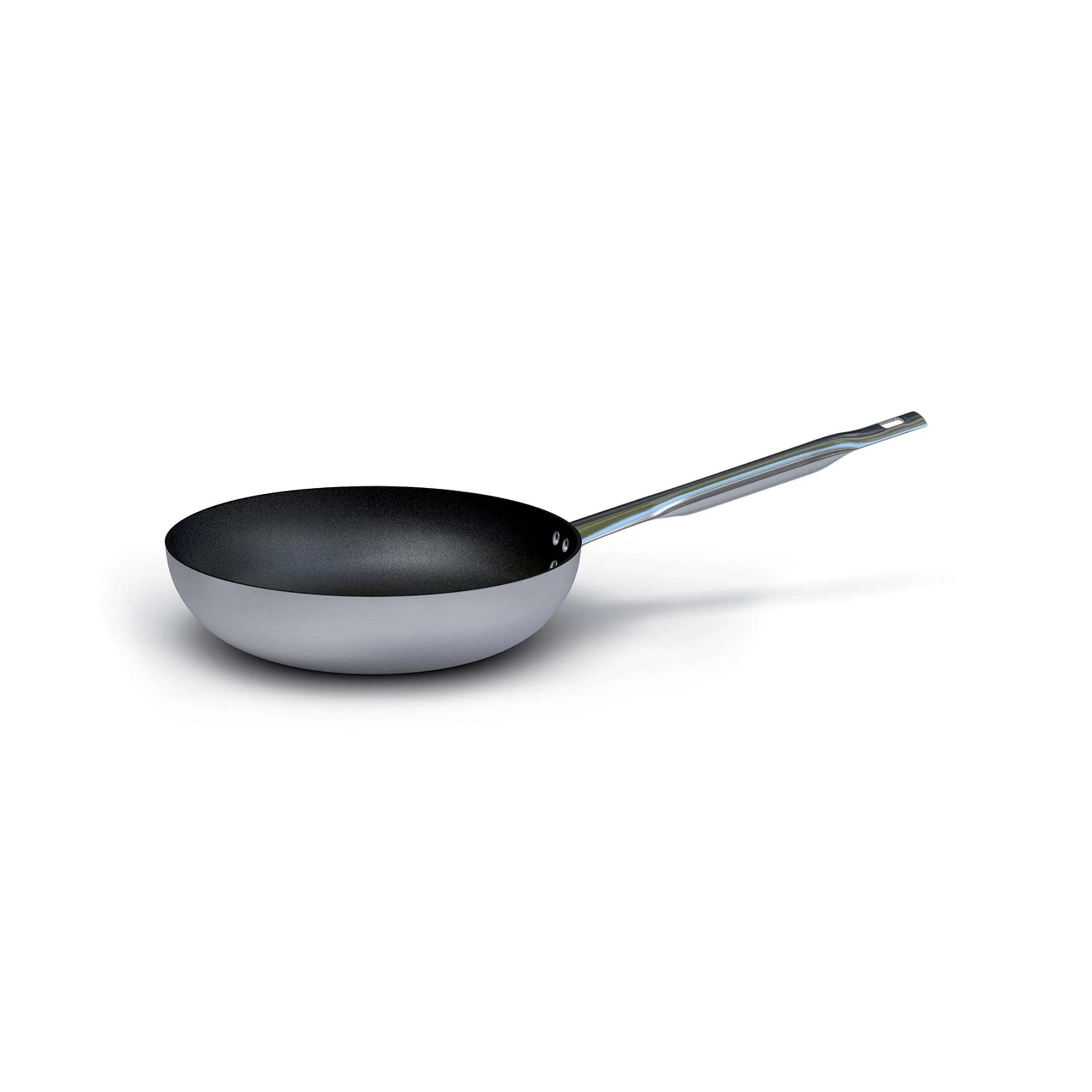 BALLARINI Padella Svasata Alta D 24 Cm Alluminio Argento