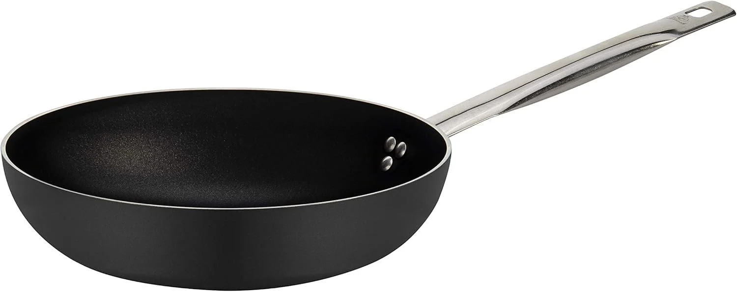BALLARINI Padella Svasata Alta D 28 Cm Alluminio Nero