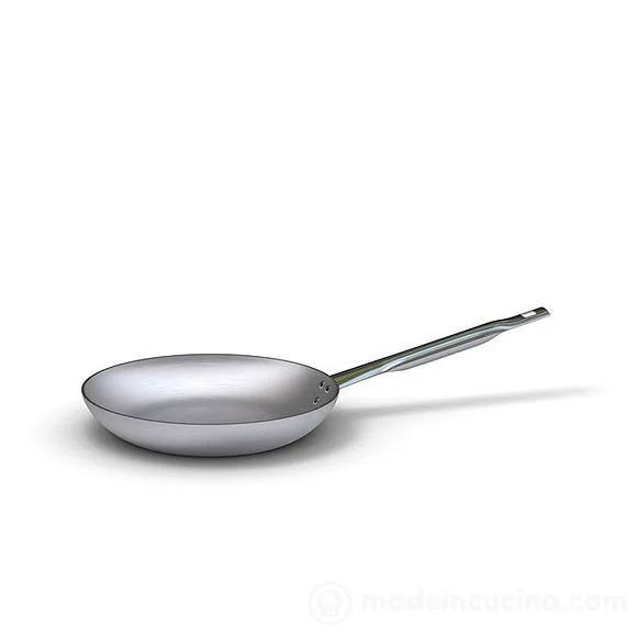 BALLARINI Padella Svasata Bassa Professionale D 32 Cm Alluminio Bianco
