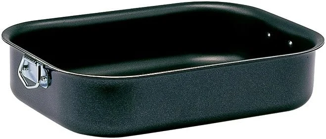 BALLARINI Teglia Firenze Rettangolare 35 x 25 Cm 2 Maniglie Nero