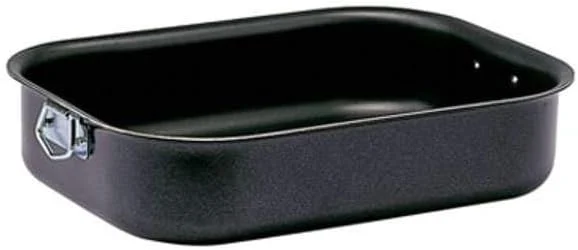 BALLARINI Teglia Firenze Rettangolare 40 x 28 Cm 2 Maniglie Nero
