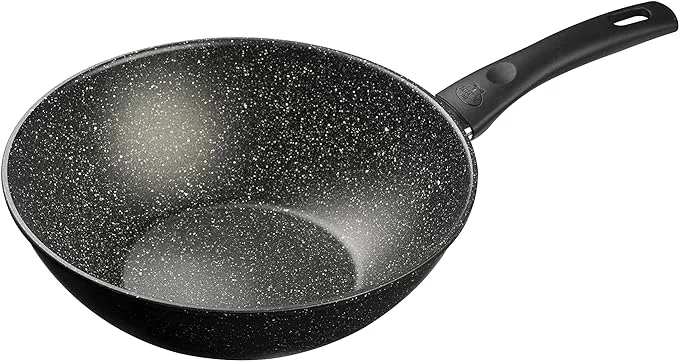 BALLARINI Wok Vipiteno D 28 Cm Alluminio Nero